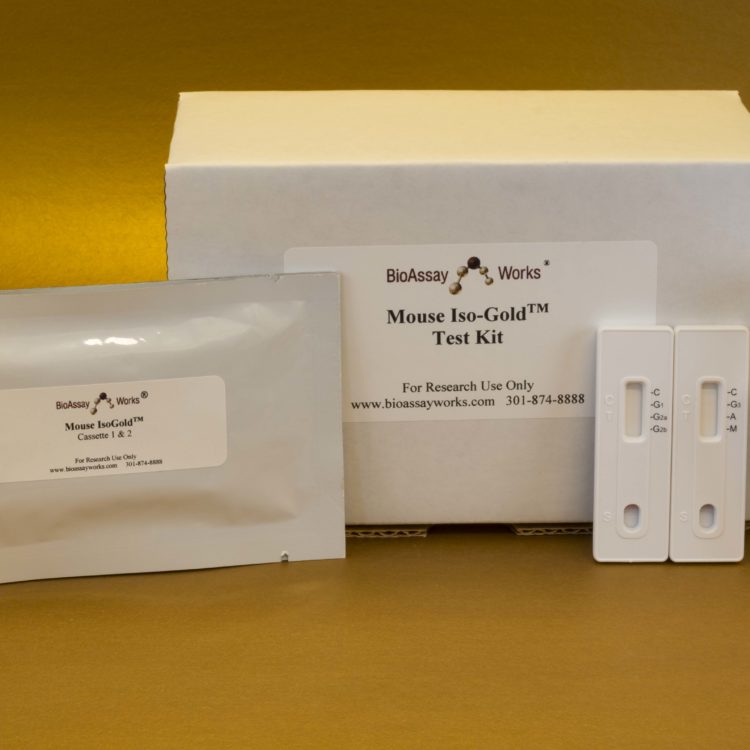 Iso-Gold™ Rapid Mouse-Monoclonal Isotyping Kit, 5 tests – BioAssay