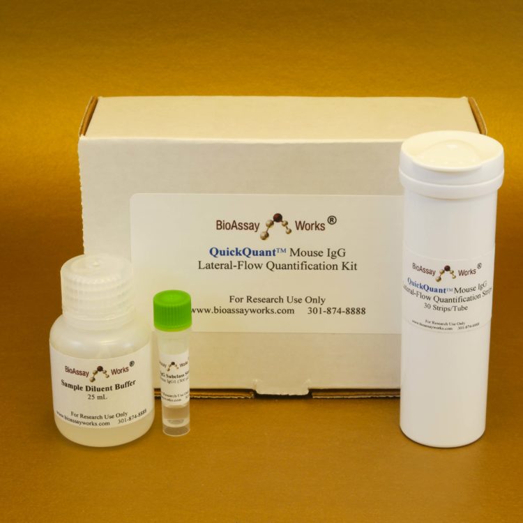 QuickQuant™ Mouse IgG Quantification Kit, 30 tests