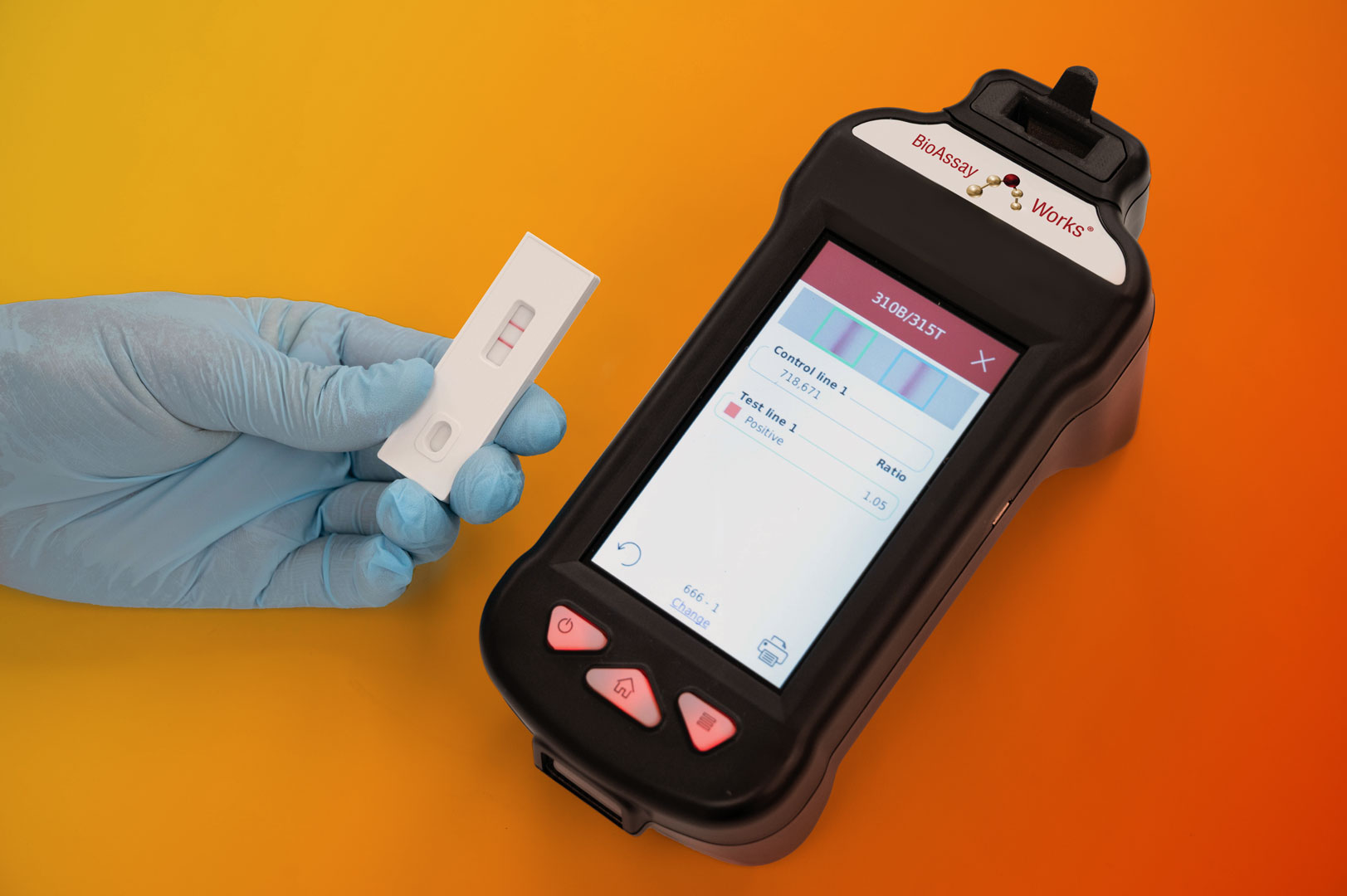 Quantitative LFA Reader